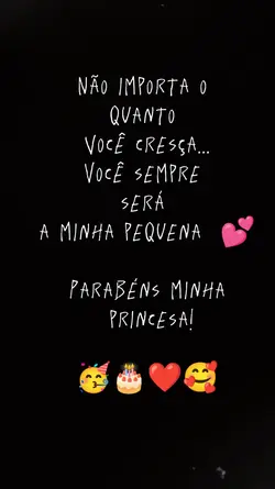 Parabéns,filha