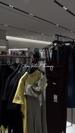 zara retail therapy🤍