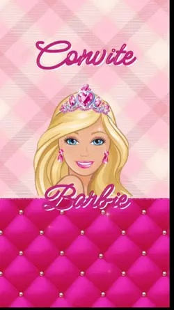 Convite Barbie
