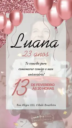 ANIVERSÁRIO CONVITE