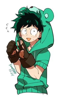 Deku glowup