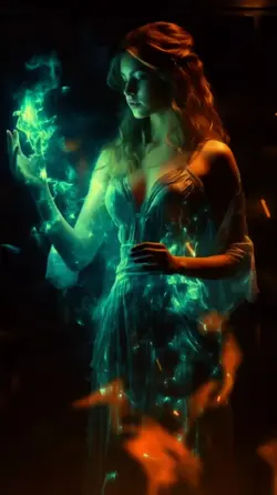 #girl is on fire