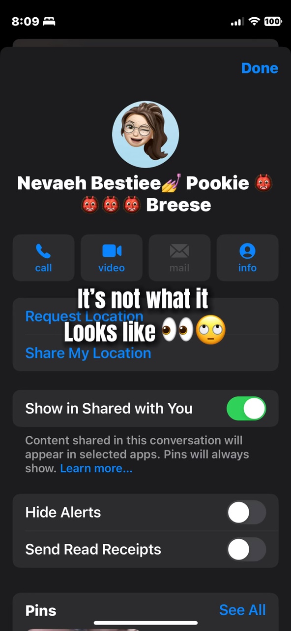 It’s not I swear 👀✨