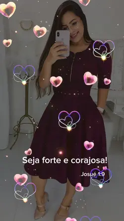 Seja forte  corajosa
