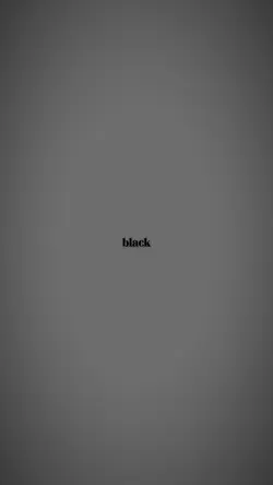 Back to black 