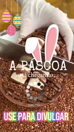 Divulgação Páscoa 