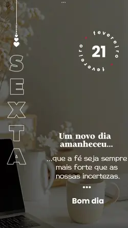 Bom dia sexta