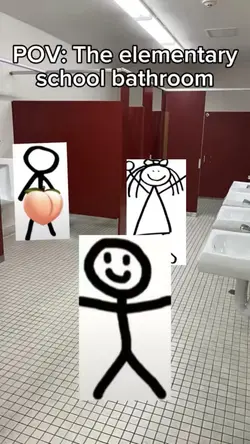 School Bathroom Meme