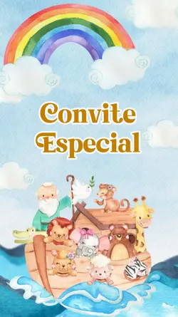 Convite ARCA DE NOÉ 