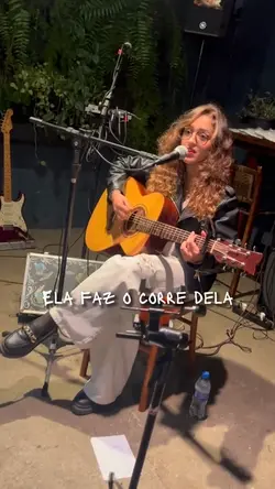 Ela faz o corre dela