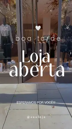 Boa tarde loja