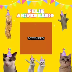 feliz aniversário