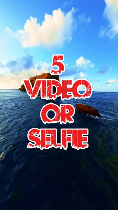 5 video or selfie 
