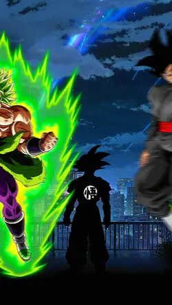 Broly vs goku black
