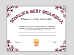 a gift for grandma!