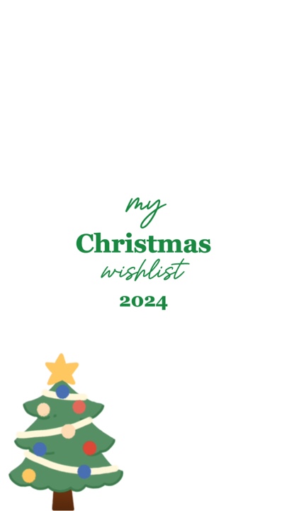 Minha lista de desejos de Natal