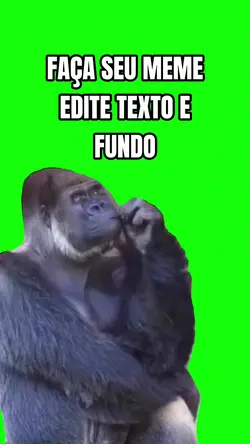 Meme do gorila