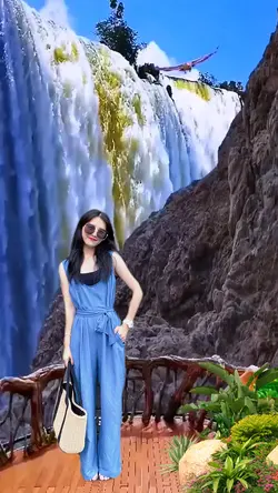 Waterfall view
