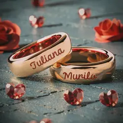 aliança casal 