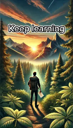 Keep learning 