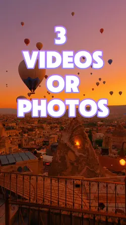 3 videos or photos
