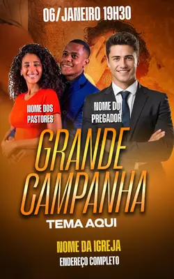 sua campanha 