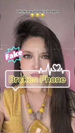 Fake Broken Phone