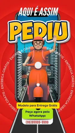 Pediu Chegou Grátis 