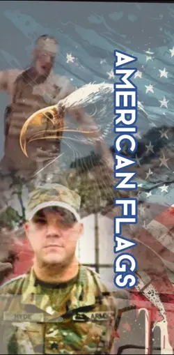 American flags Lyric