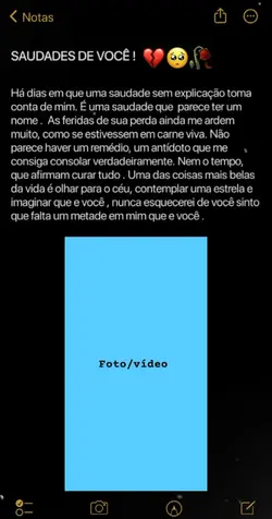 SAUDADES .