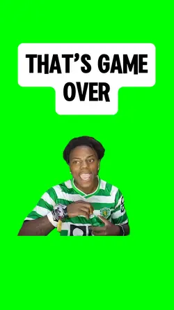 THAT’S GAME OVER