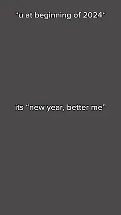 its not new year new