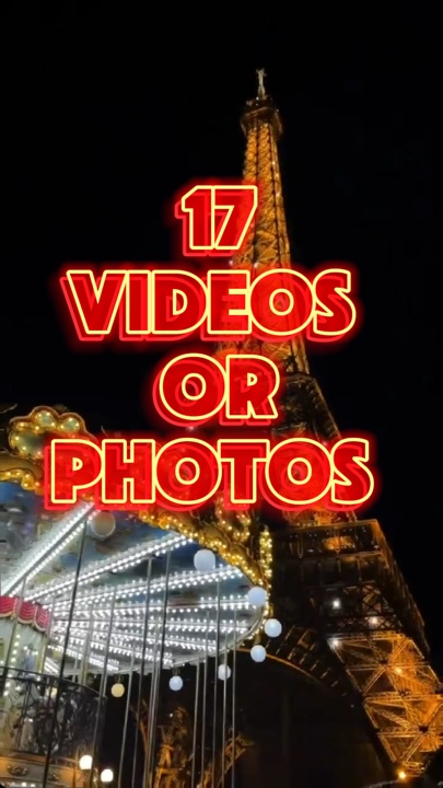17 videos or photos 