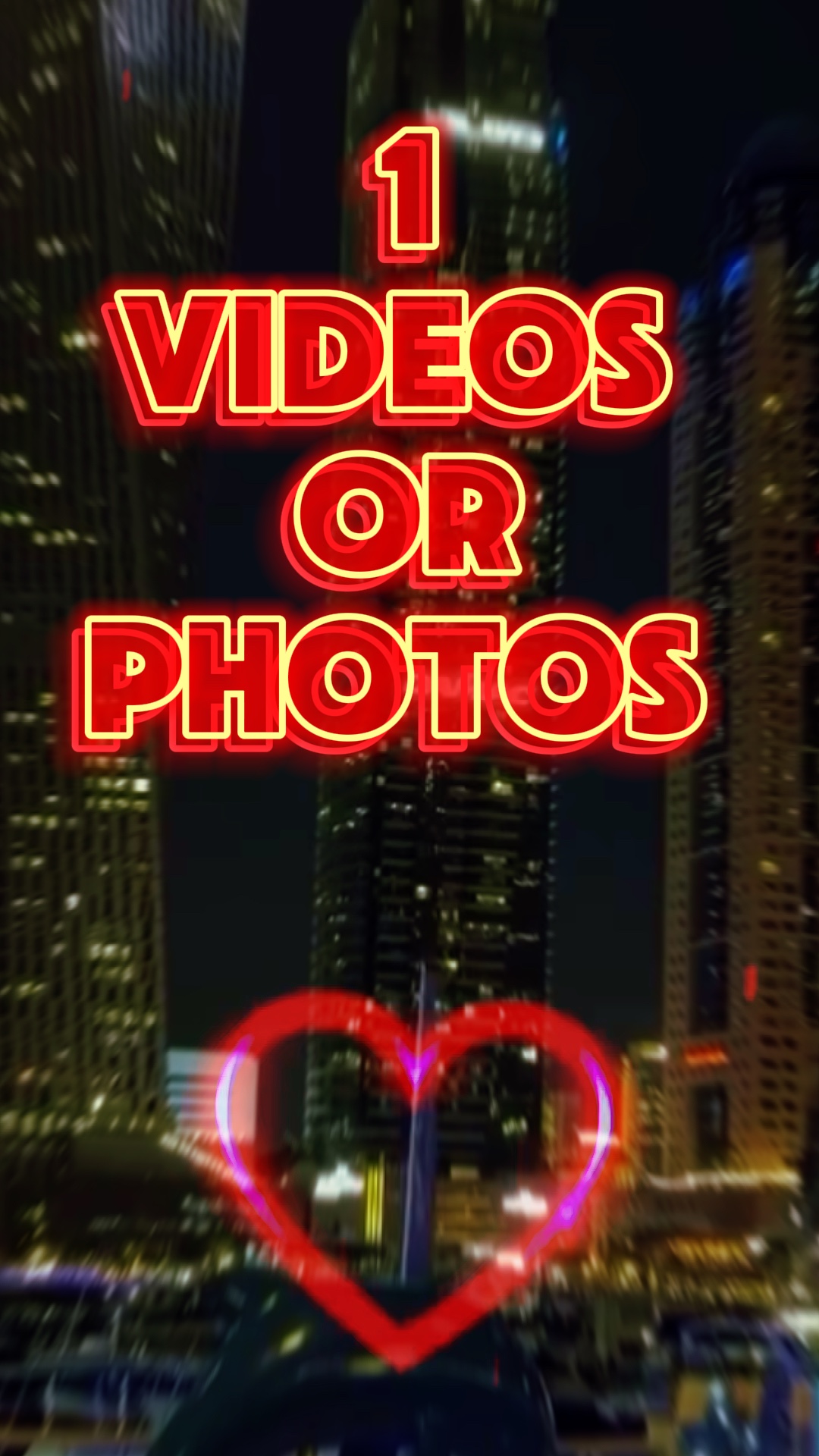 1 videos or photos 