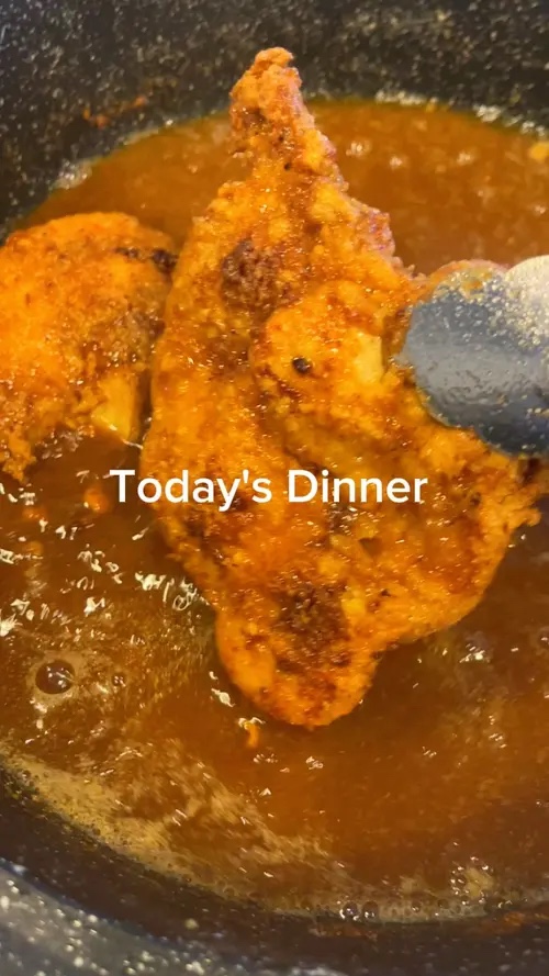 O jantar está pronto