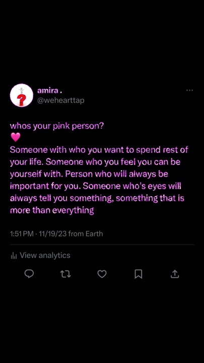 whos your pink?🩷