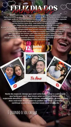 DIA DOS NAMORADOS 🫀