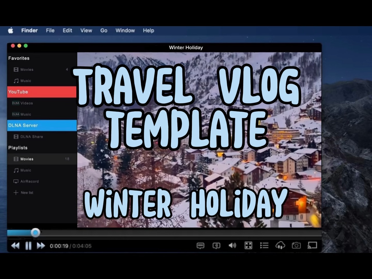 vlog de voyage