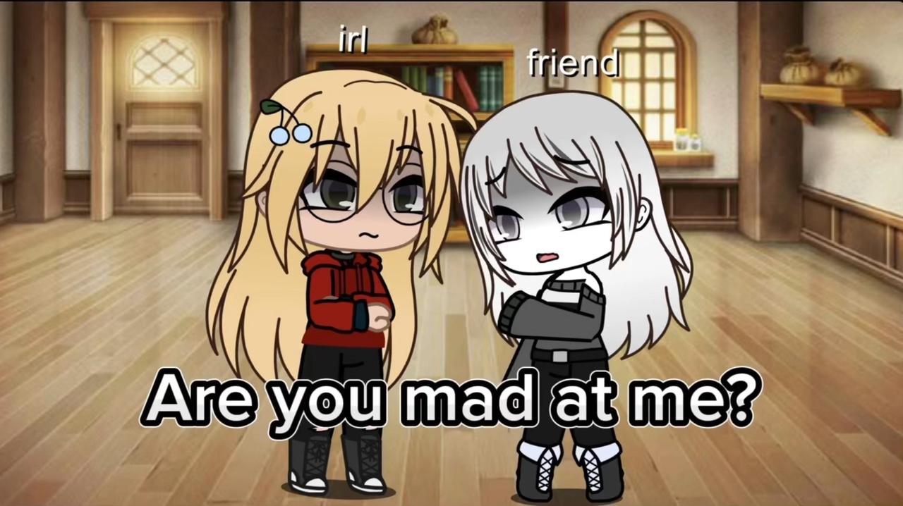 Me totally not cryin