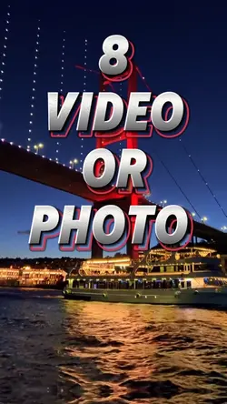 8 video or photo