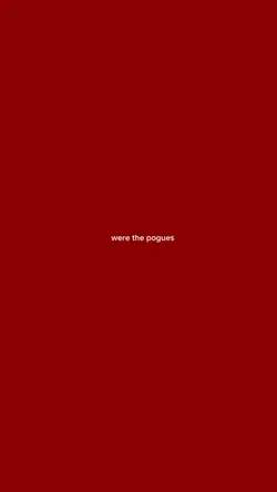were the pogues 🤷‍♀️