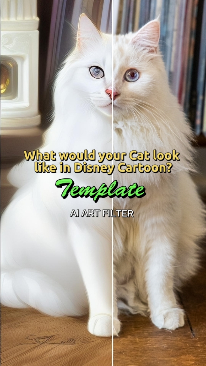 Gato da disney IA