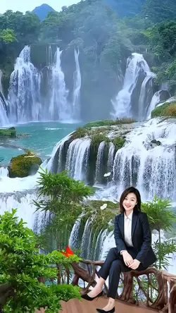 Waterfall view
