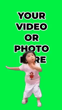 Asian girl dancing