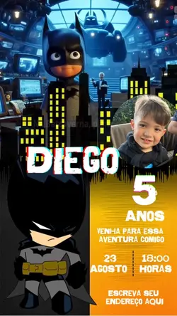 Convite Batman