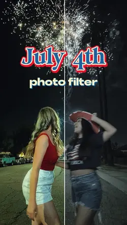 July 4th filter 🎆 