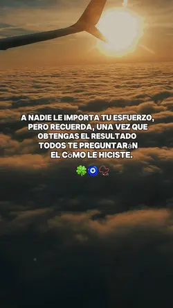 No saben el esfuerzo