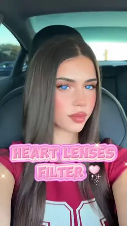 Heart lenses effect💗