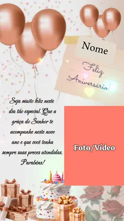 feliz aniversário 