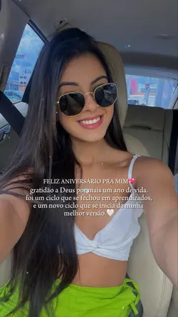 parabéns para mim ❤️